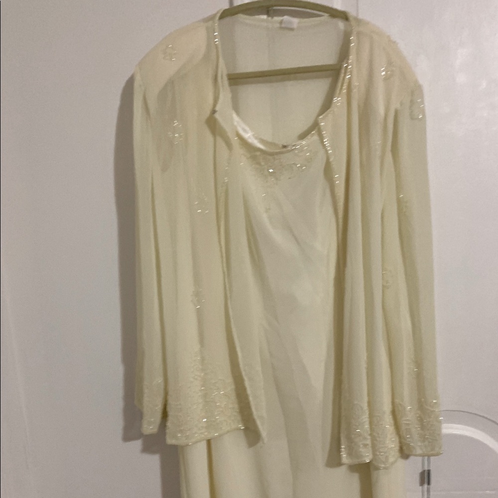 Gorgeous Off white evening gown